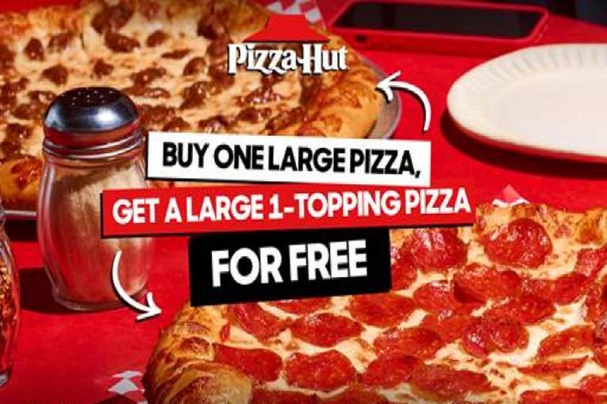 BOGO Pizza Hut Promo Code Offering on August 10 for One Day Only