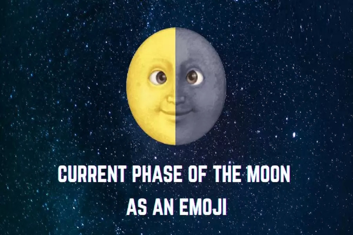 Current Phase of The Moon as an Emoji SarkariResult