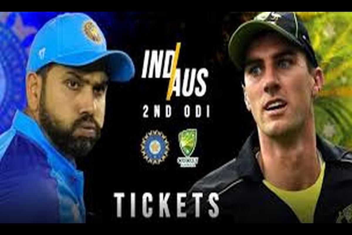 India Vs Australia ODI Series 2023 Tickets Price & Online Booking