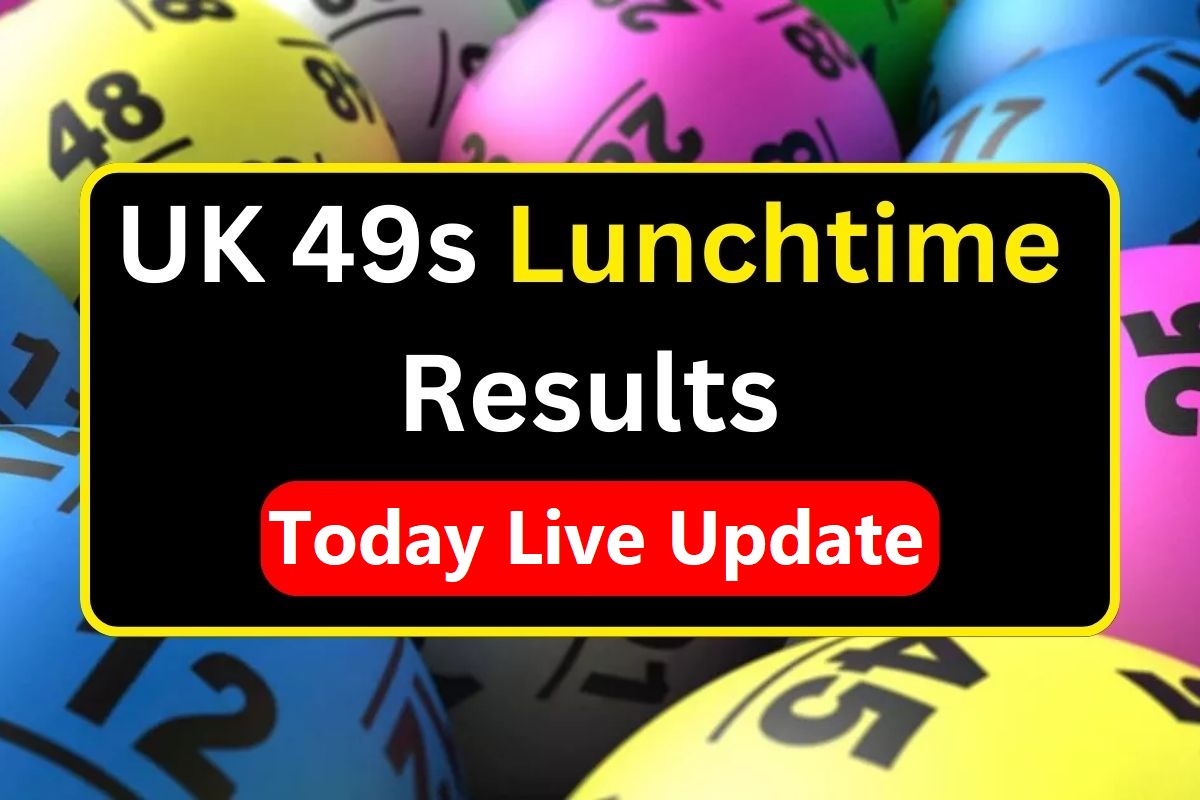 UK 49s Lunchtime Results Today (29 September 2023) Winning Numbers List  Live Updated - SarkariResult