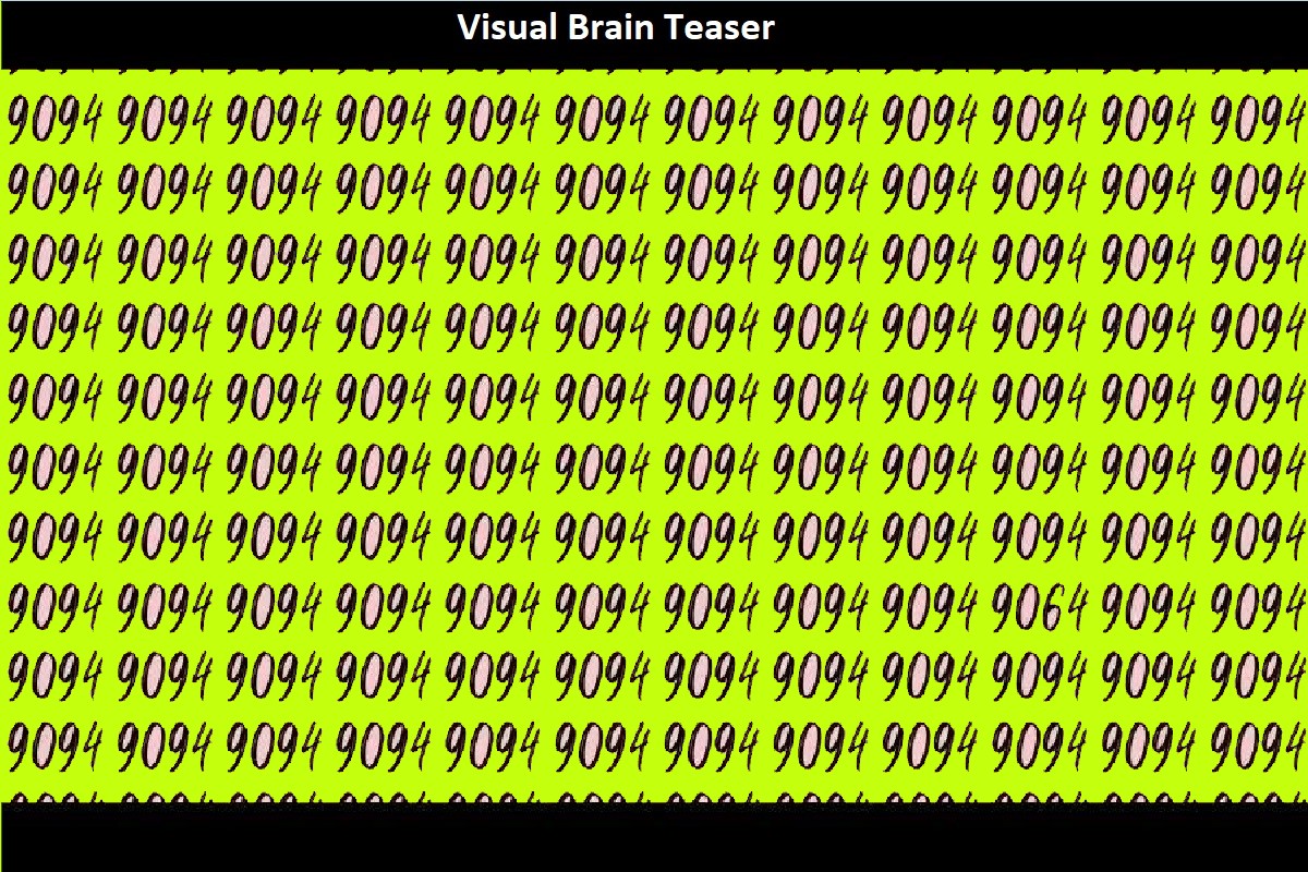 Observation Brain Test: If you have Eagle Eyes Find the number - Test 4  Exams