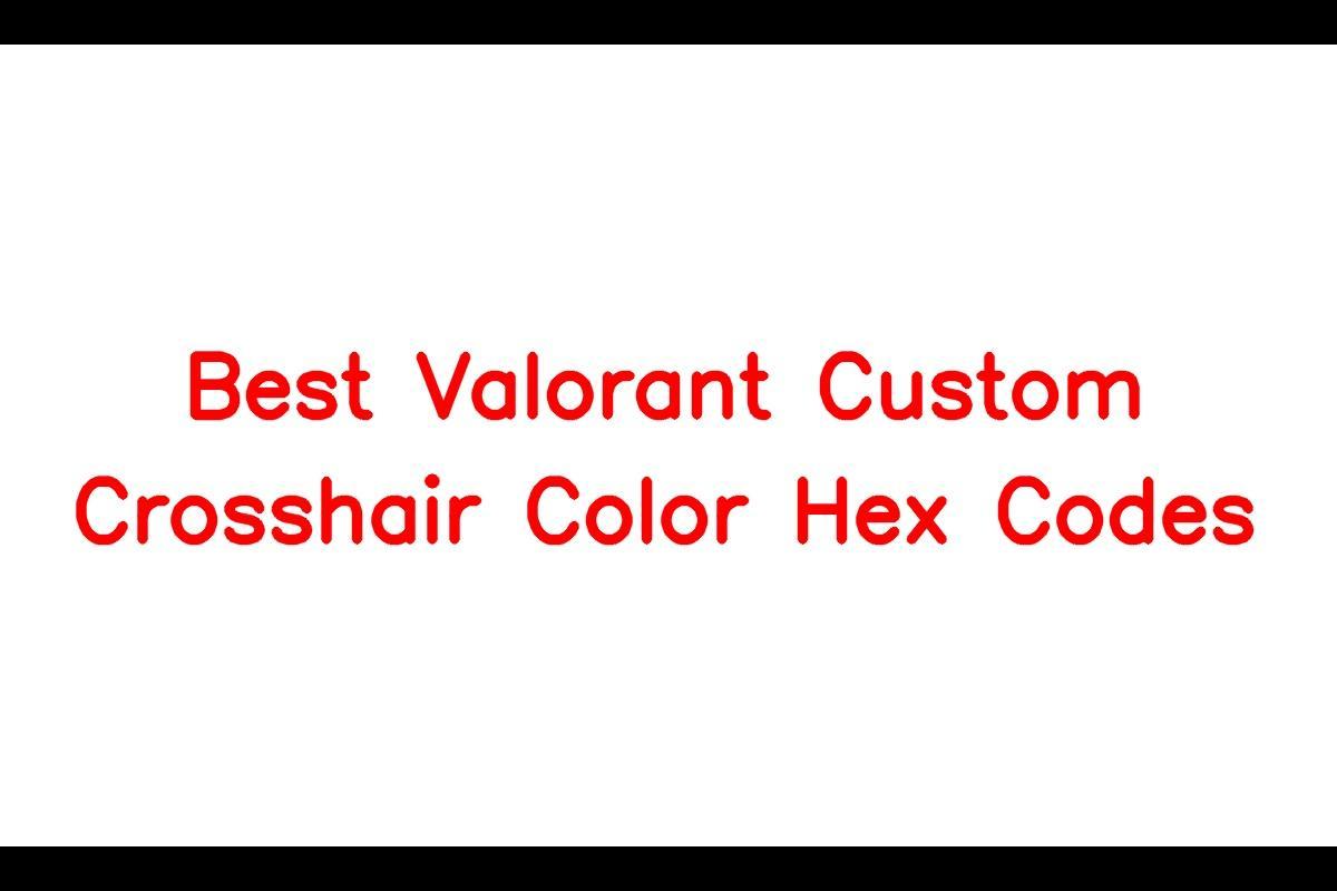 Best VALORANT Crosshairs