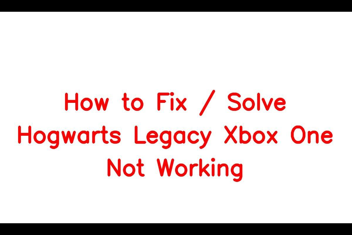 Hogwarts Legacy – Xbox One