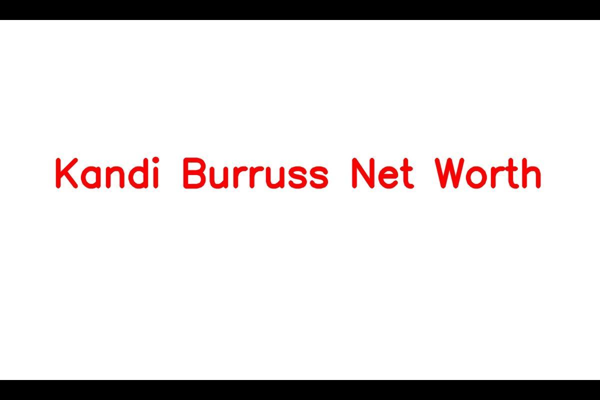 Kandi Burruss Net Worth