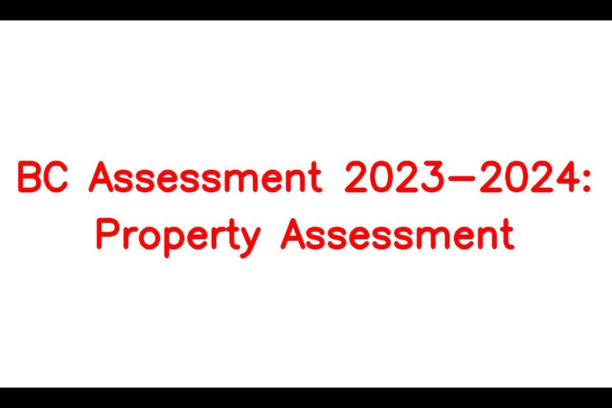 BC Assessment 20232024 Understanding Property Assessment