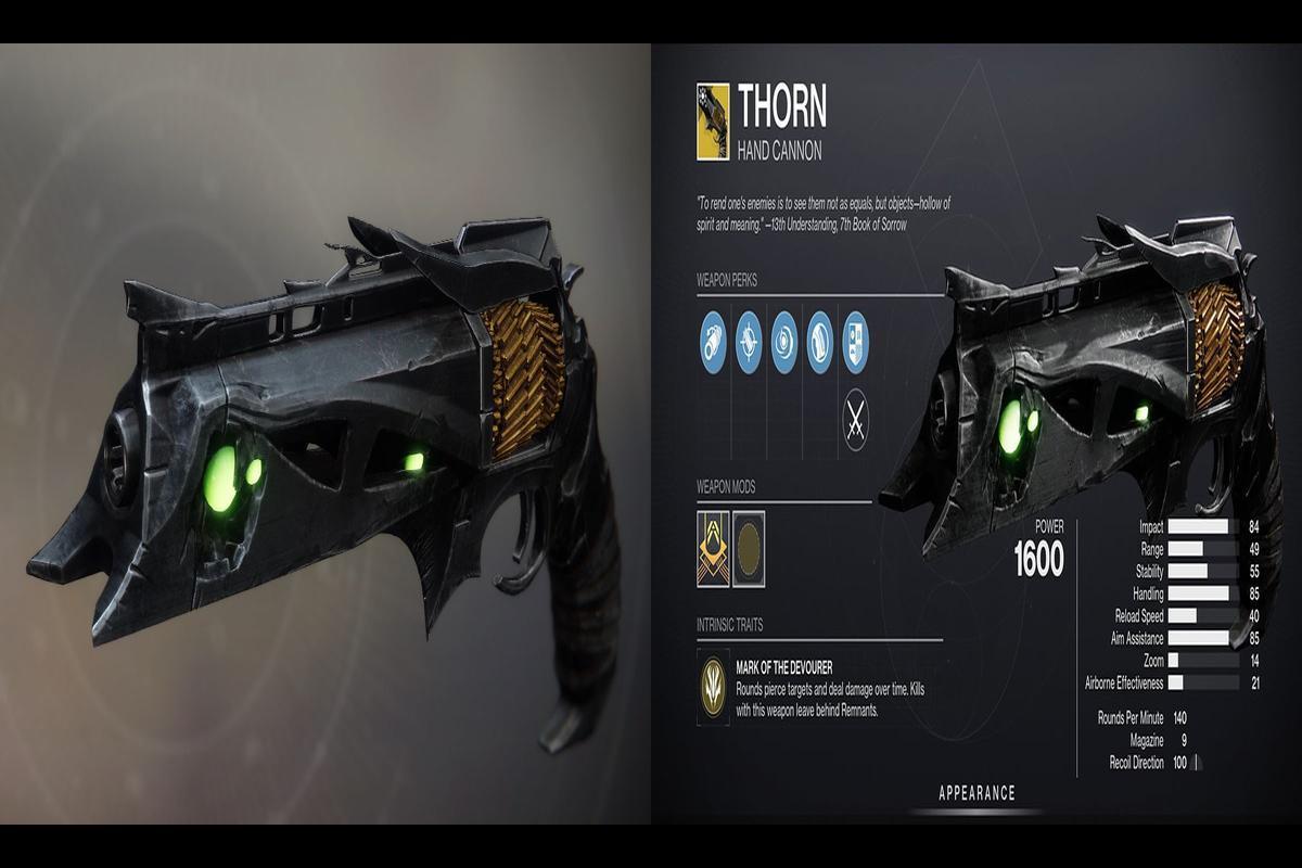 Destiny 2 How to Get the Thorn Catalyst? Find Thorn Catalyst in