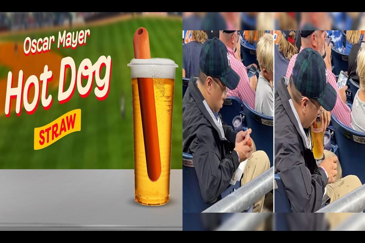 Oscar Mayer created a hot dog straw that you can pre-order now