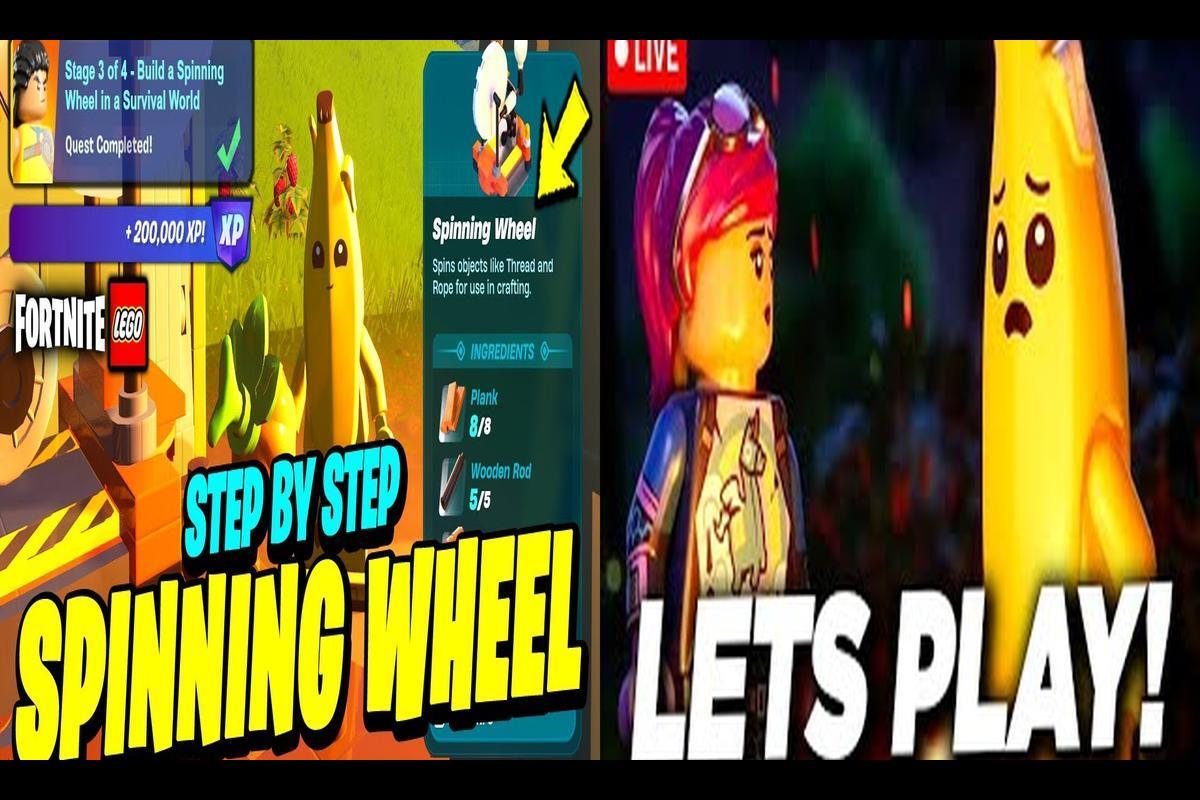 How To Build a Spinning Wheel in Lego Fortnite