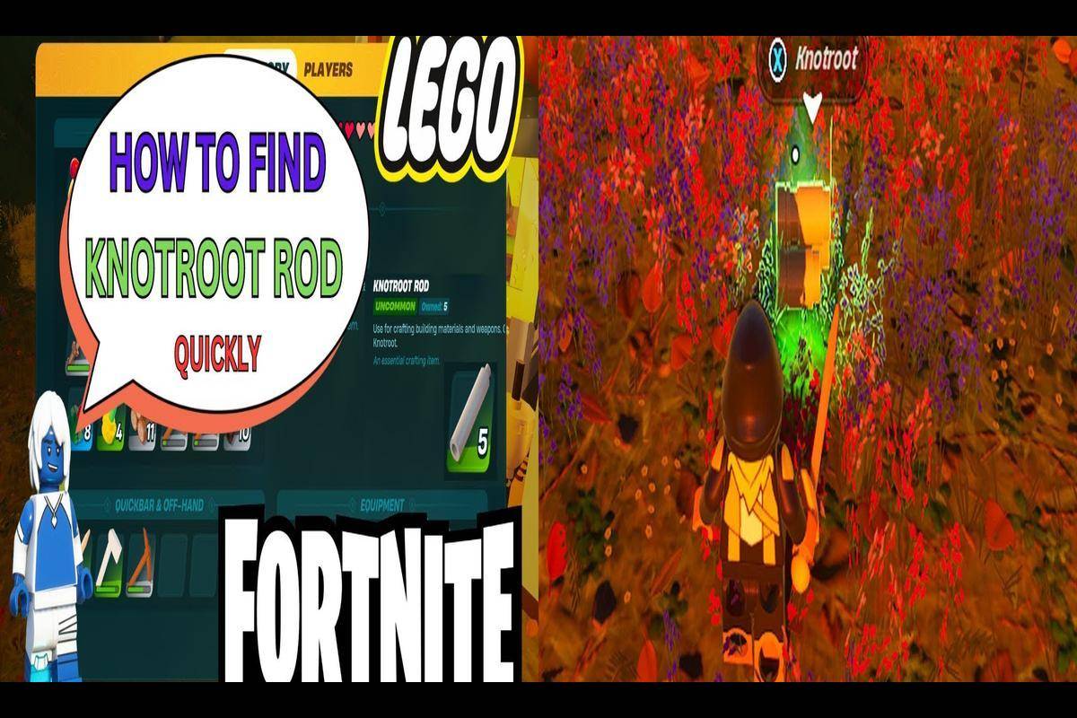 How to Get Wooden Rods in Lego Fortnite 