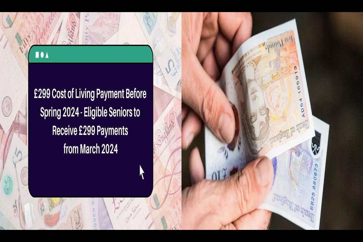 £299 Cost Of Living Payment Before Spring 2024 SarkariResult