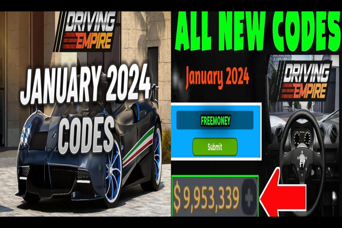 Driving Empire Codes For Roblox 09 March 2024 SarkariResult