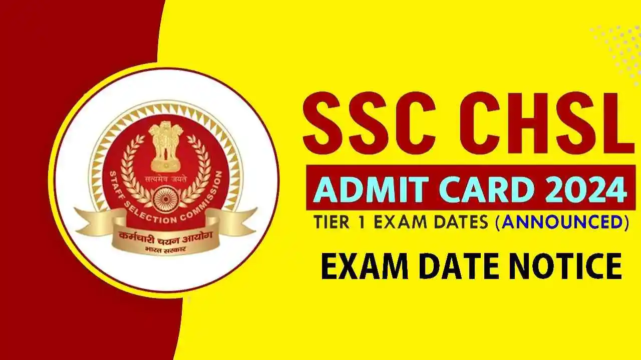 Ssc Chsl Admit Card