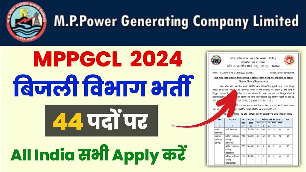 Mppgcl Ae Recruitment Apply Online For Assistant Engineer Post