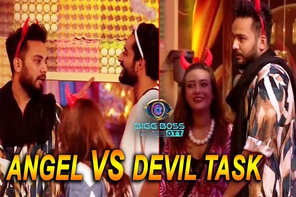 Bigg Boss Ott 2 Task: Devil vs Angel, Abhishek vs Elvish Yadav