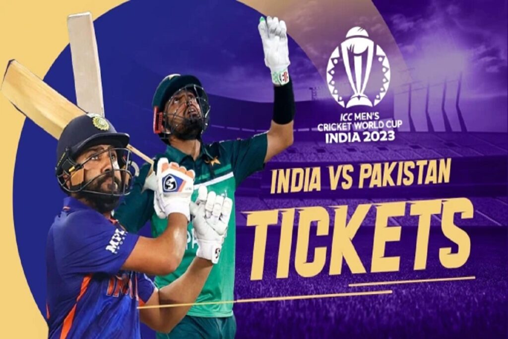 India vs Pakistan 2023 Tickets Booking Online 14th October New Date