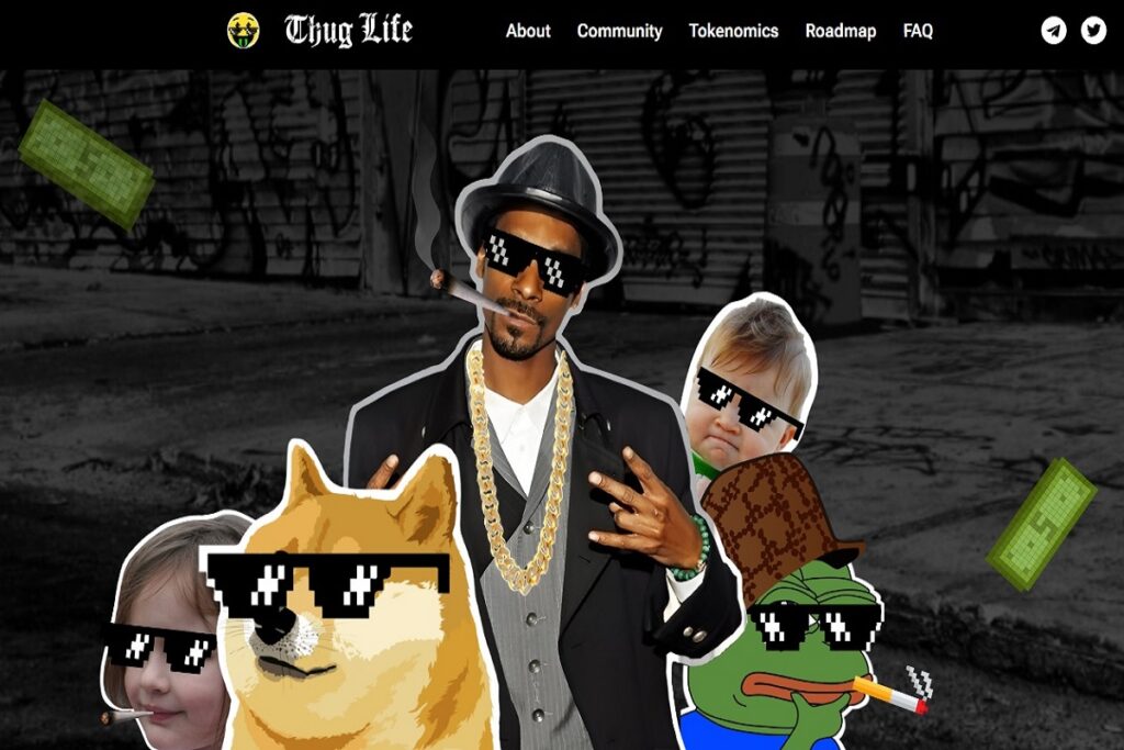 Thug Life Token Raises $1.8 Million, Next 100x Meme Coin to Explode