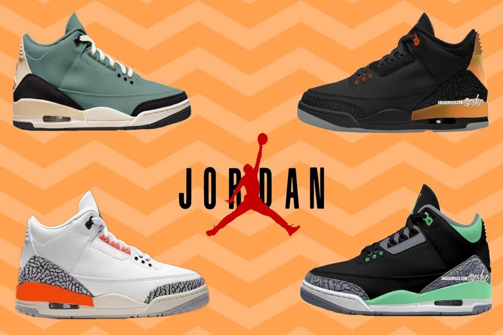 4 upcoming Air Jordan 3 releases planned for Spring 2024