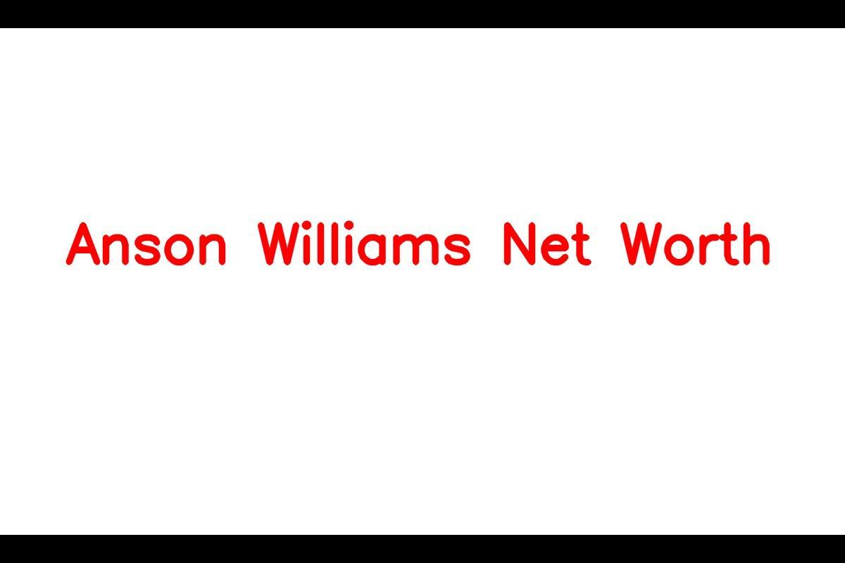 Anson Williams - American Actor