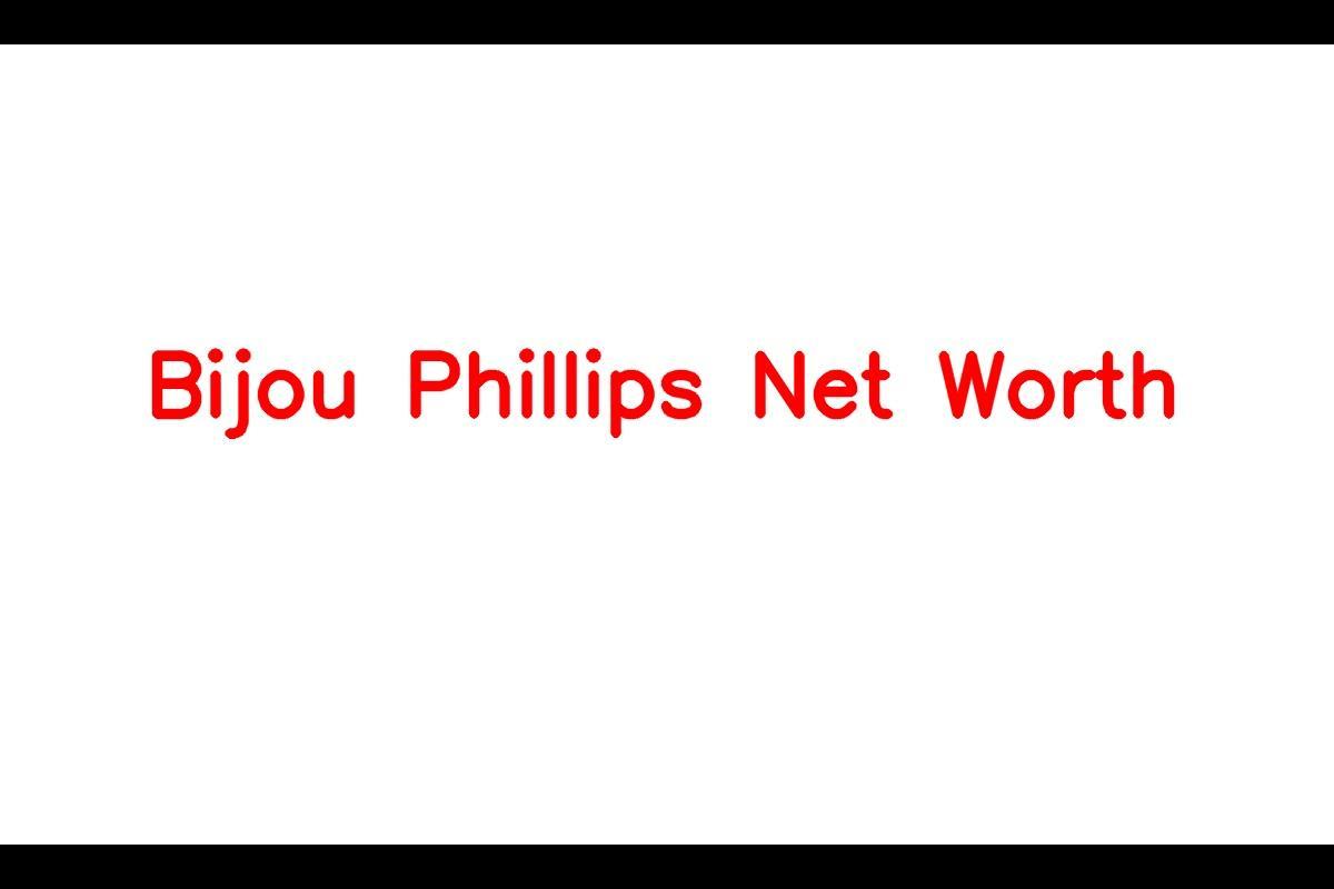Bijou Phillips - A Multi-Talented Celebrity