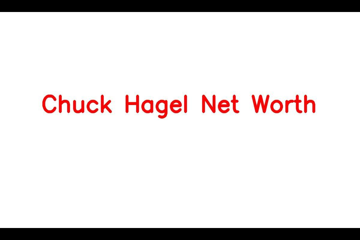 Chuck Hagel: A Former Politician with a Net Worth of $8 Million in 2023