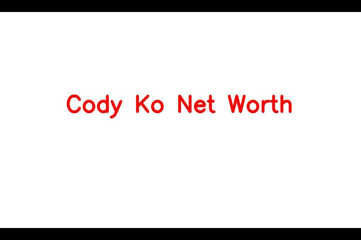 Cody Ko: The Multi-Talented Canadian YouTuber, Rapper, Podcaster, and Comedian
