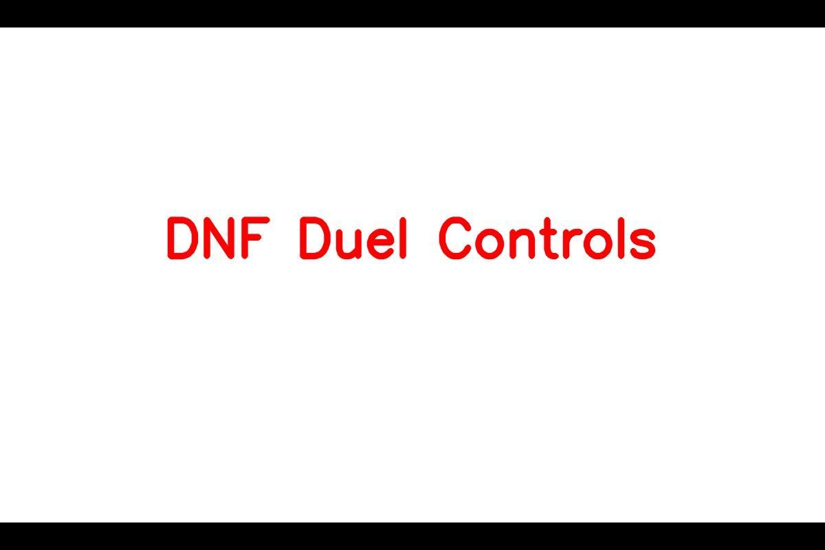 DNF Duel: Mastering the Game Controls