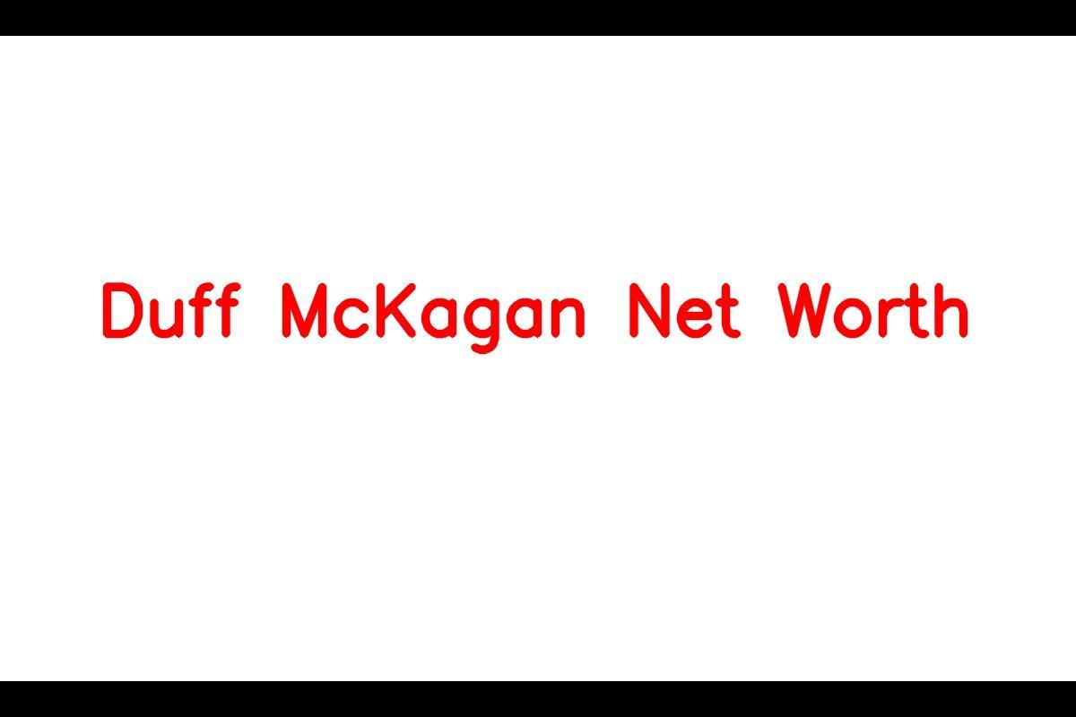 Duff McKagan - A Multifaceted Talent