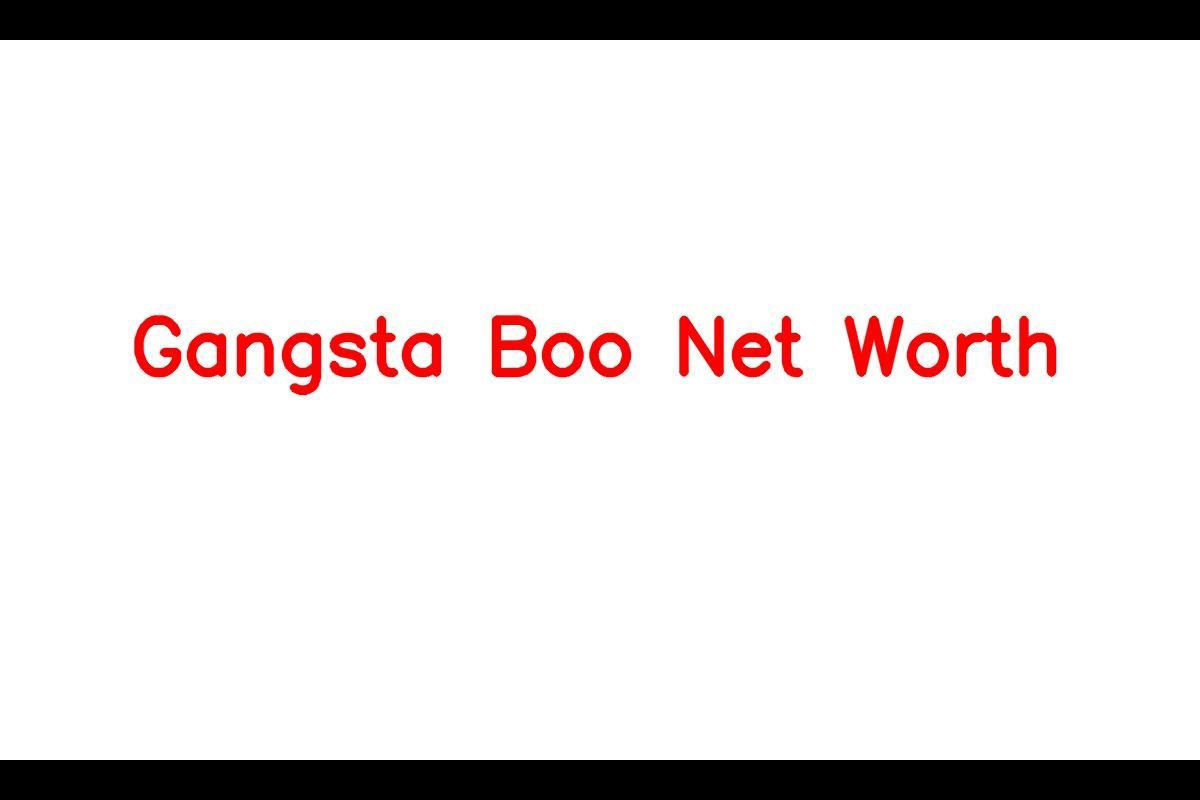 Gangsta Boo's Career, Net Worth, and Personal Life
