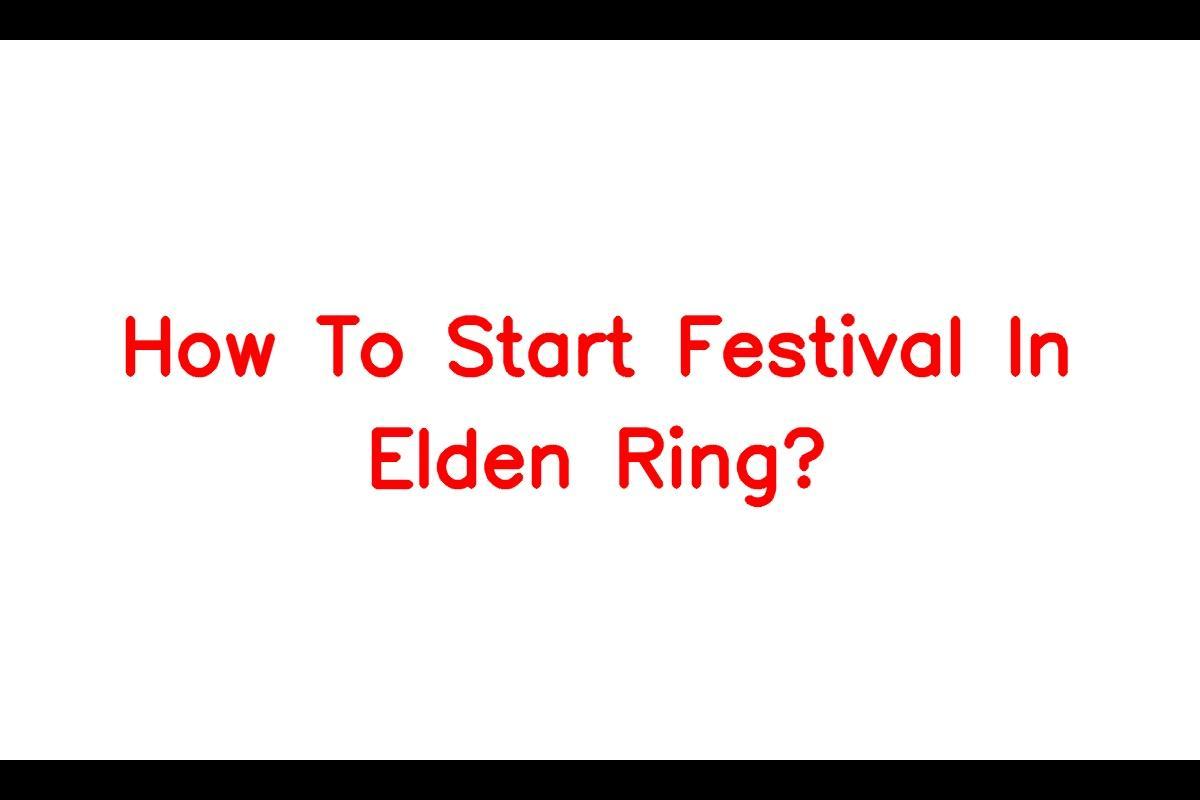 Elden Ring Radahn Festival