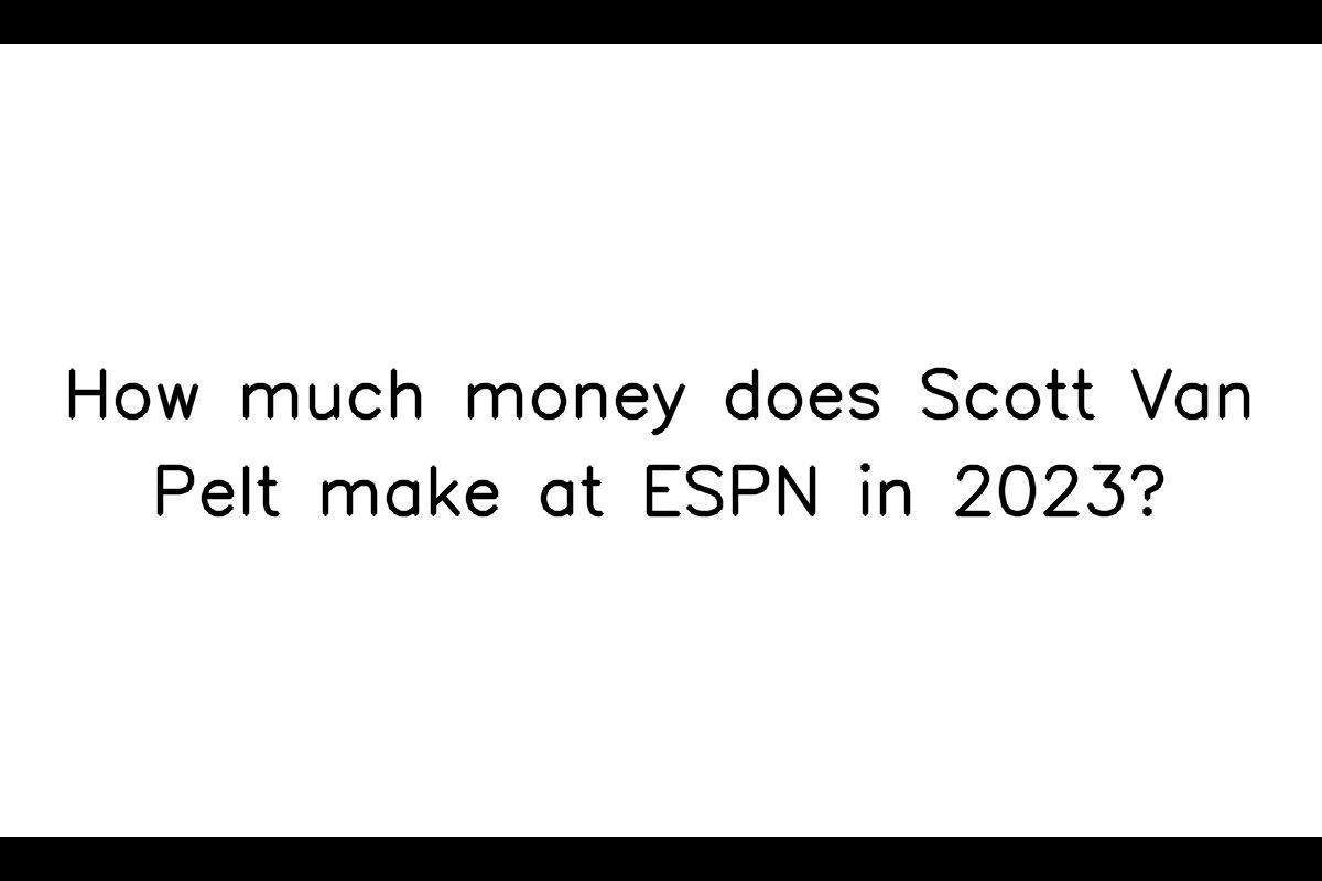 Scott Van Pelt - ESPN's Prominent Sportscaster