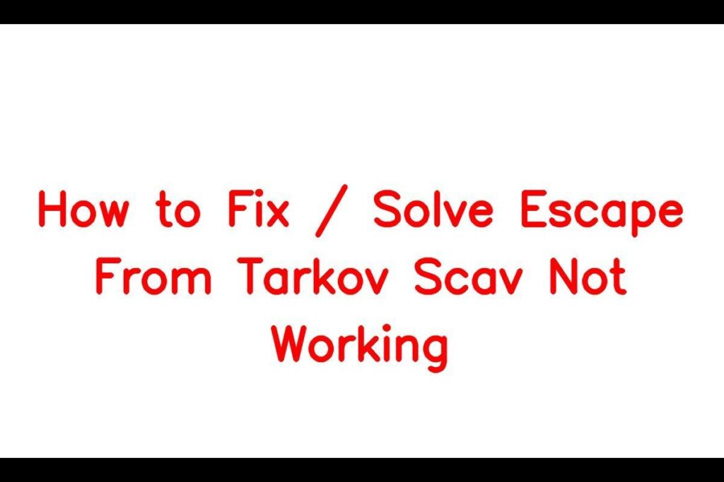 how-to-fix-solve-escape-from-tarkov-scav-not-working-sarkariresult