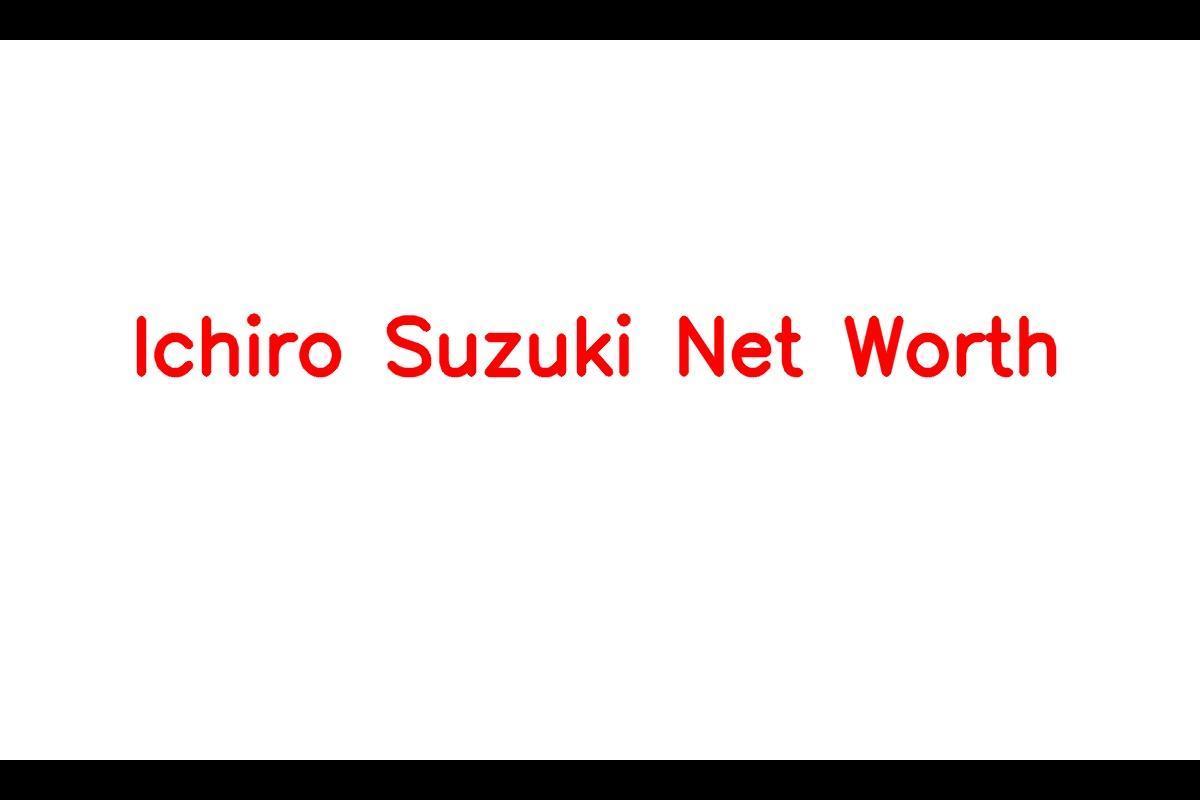 Ichiro Suzuki Net Worth 2023: Baseball Salary Career Assets