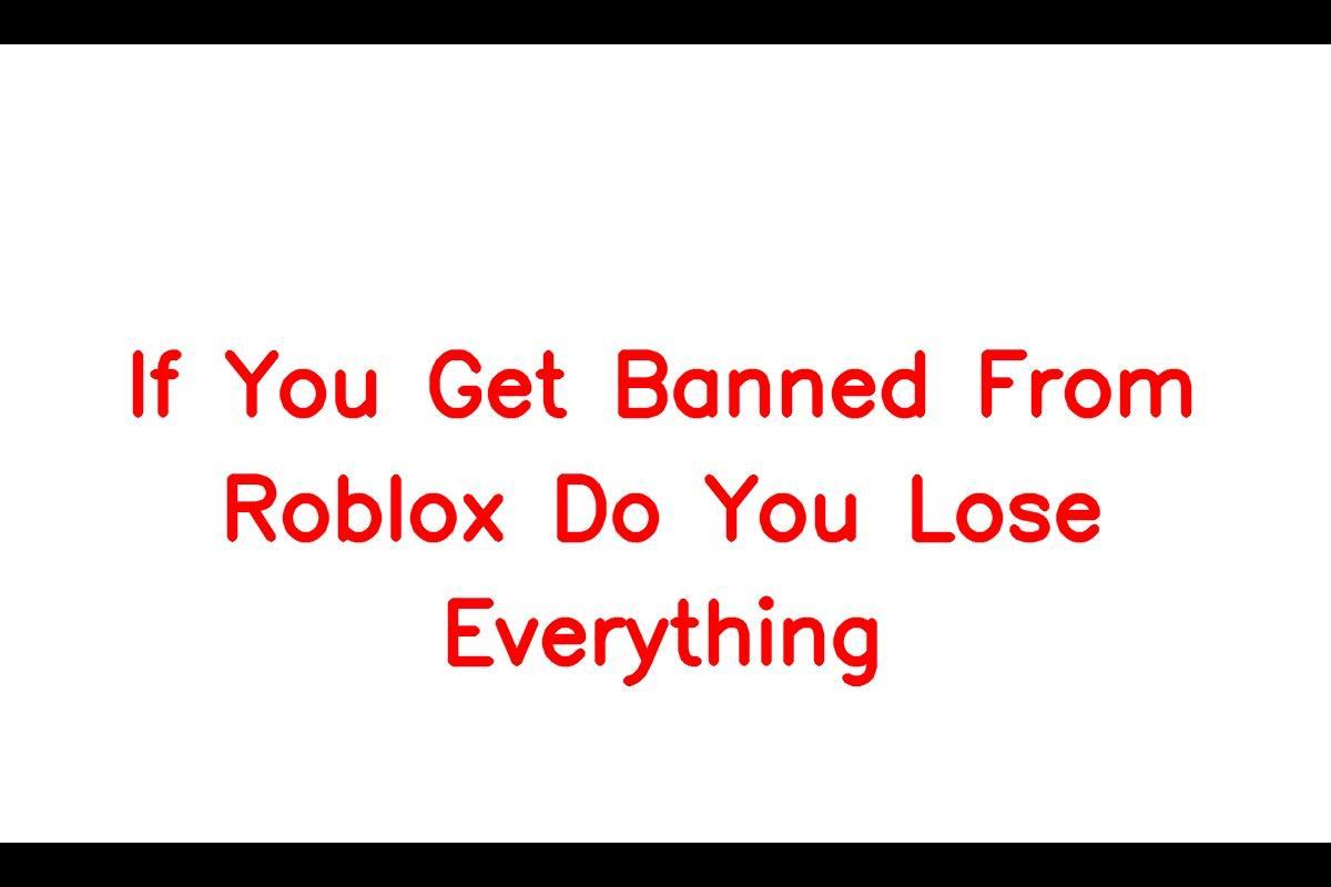 What Happens When You Get Banned from Roblox: Explained