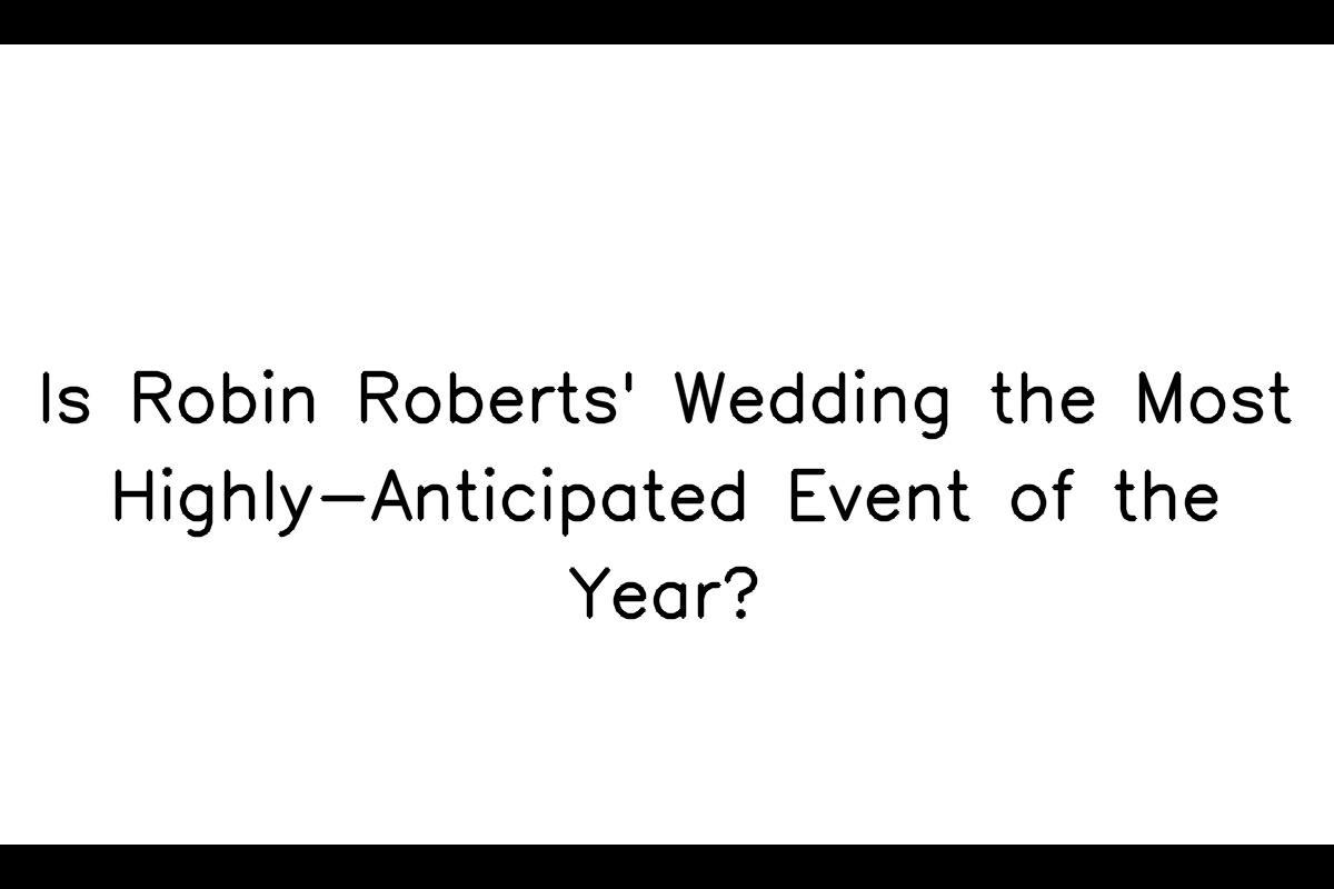 Robin Roberts and Amber Laign's Wedding
