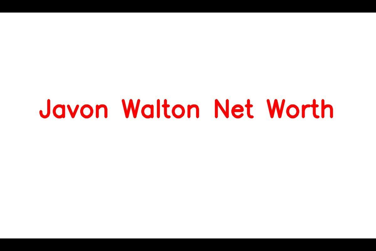 Javon Walton: Rising American Actor with a Promising Career