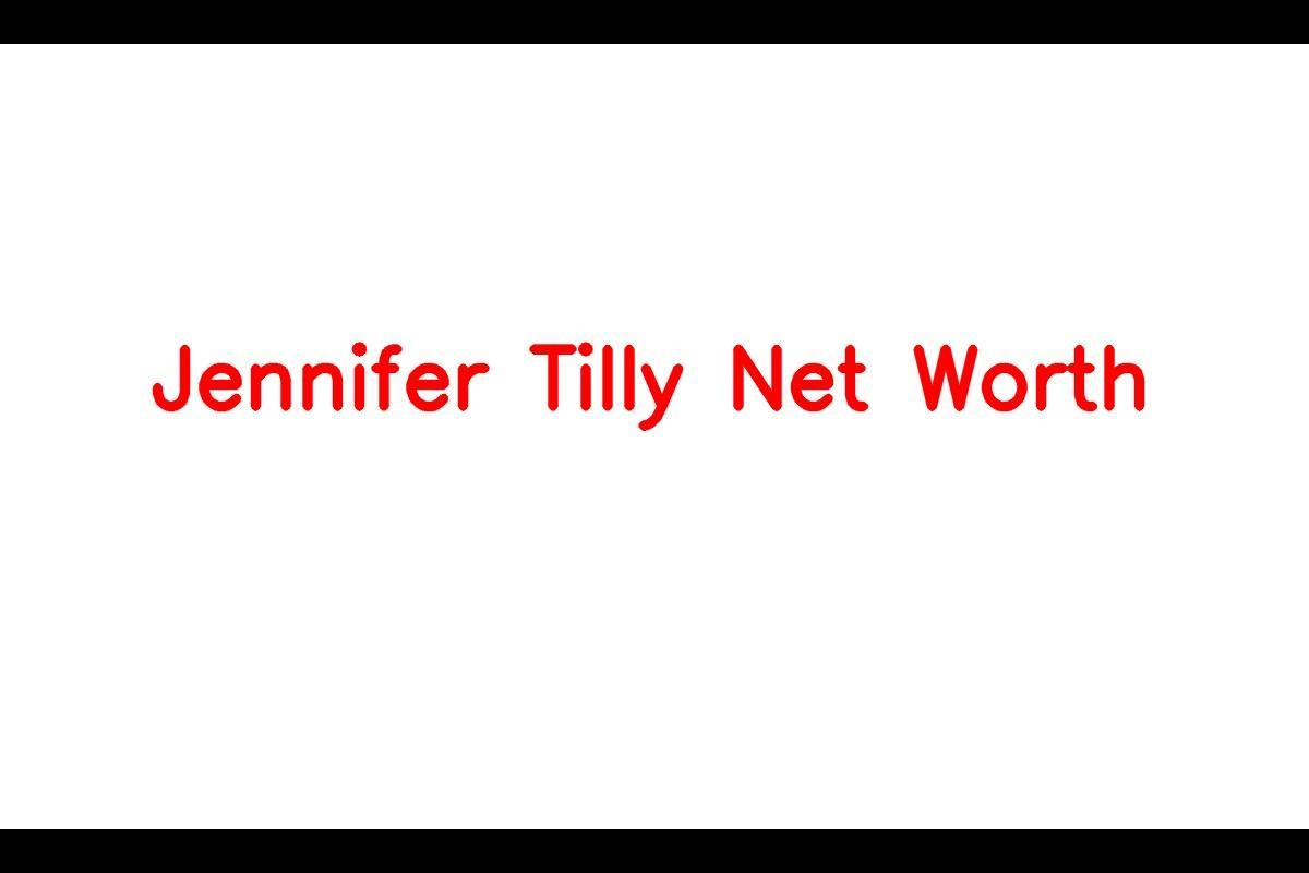 Jennifer Tilly: A Successful Career in Acting