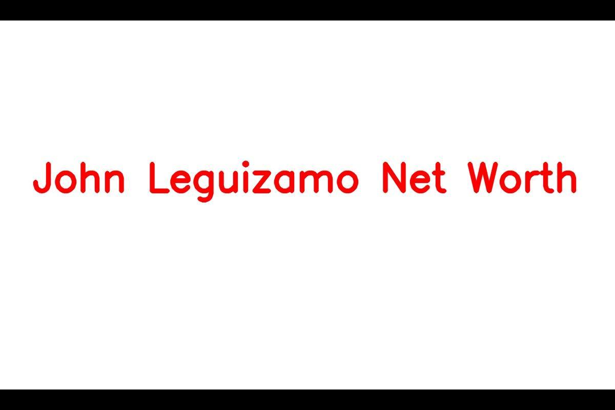 John Leguizamo Net Worth: Details About Film, Earnings, Gf, Age, Career ...