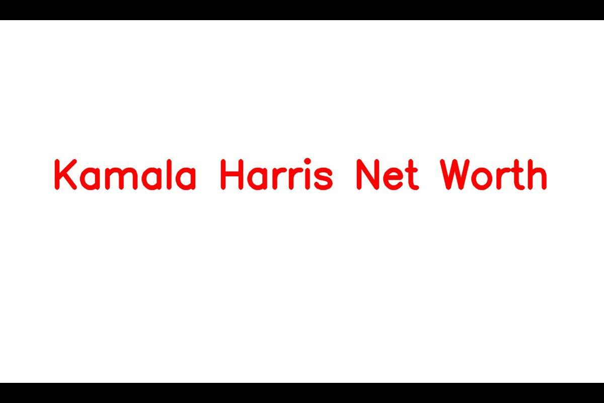 Kamala Harris's Net Worth