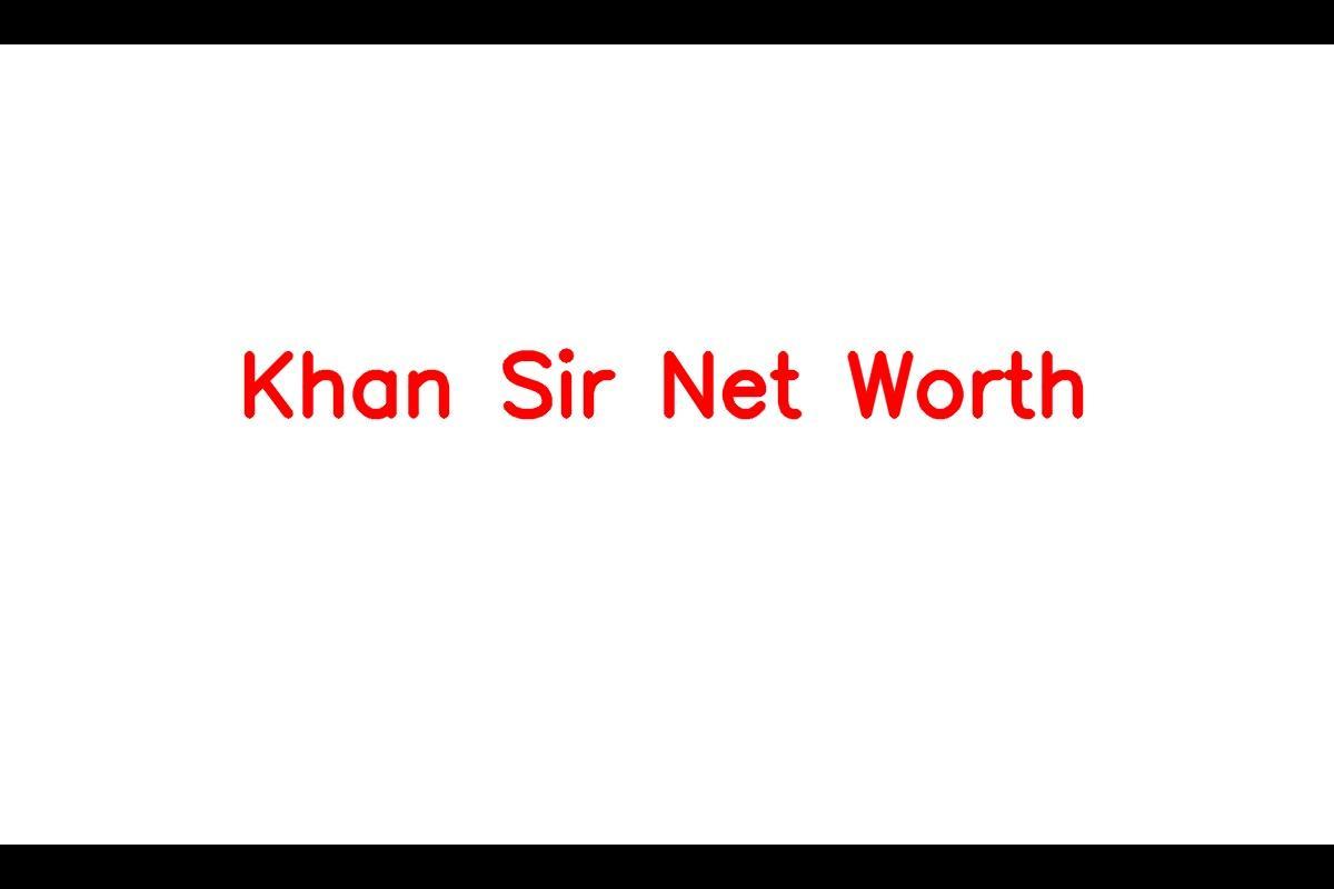 Khan Sir - Indian Teacher and YouTube Educator