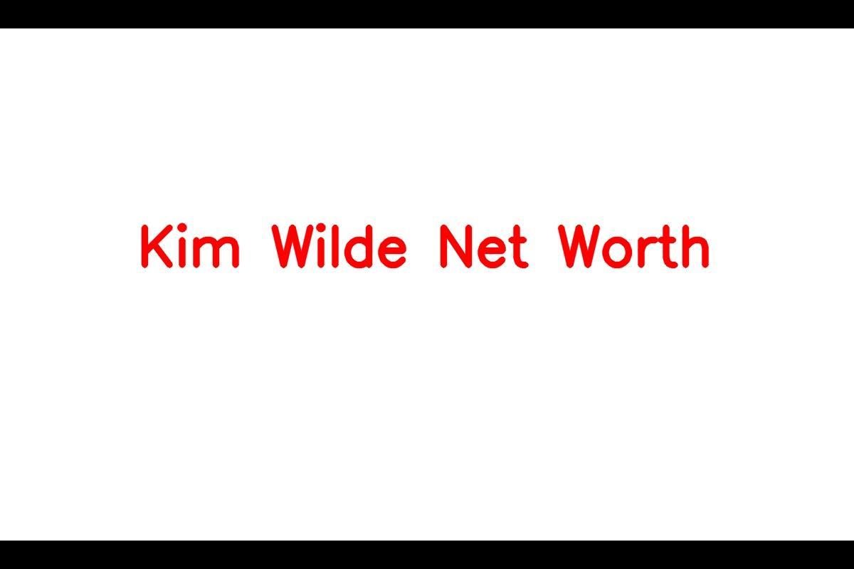 Kim Wilde: A Journey of Passion and Success