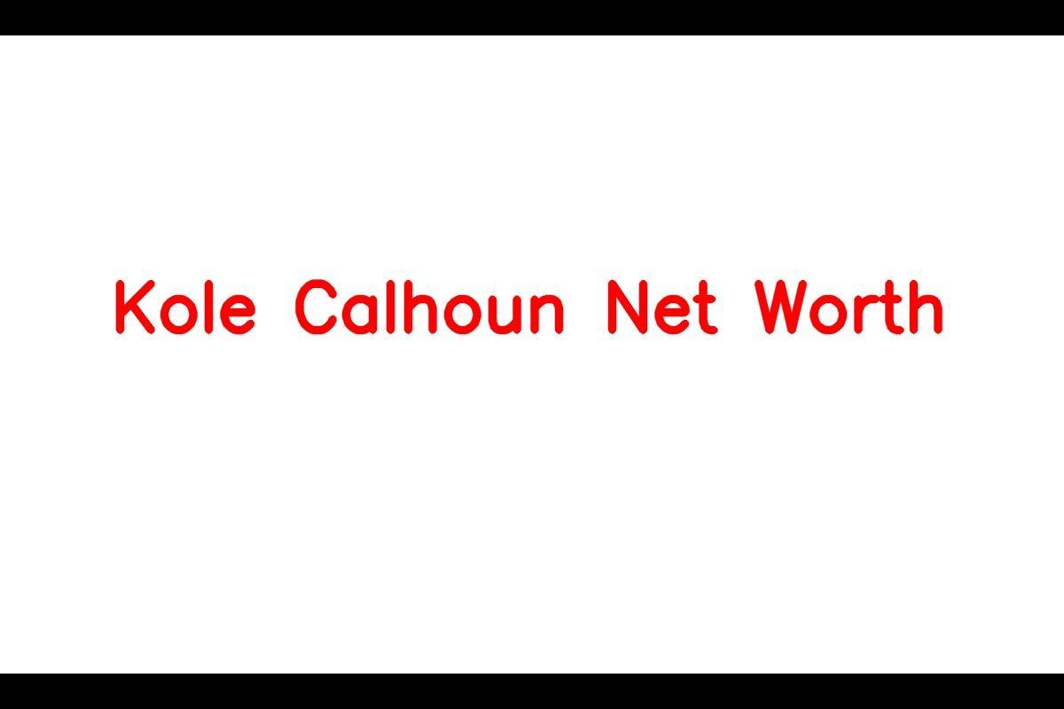 Kole Calhoun Net Worth: Details About House, Income, Baseball
