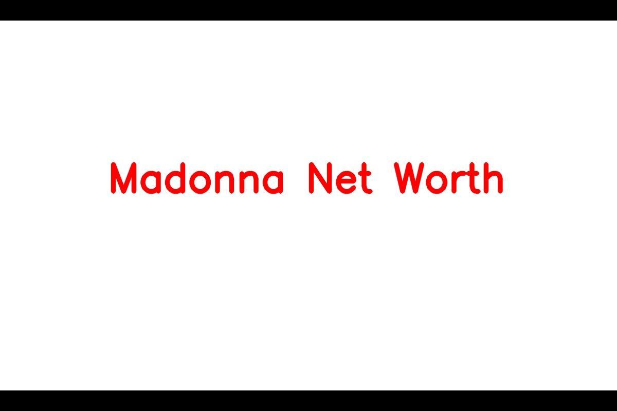Madonna - The Iconic Pop Singer