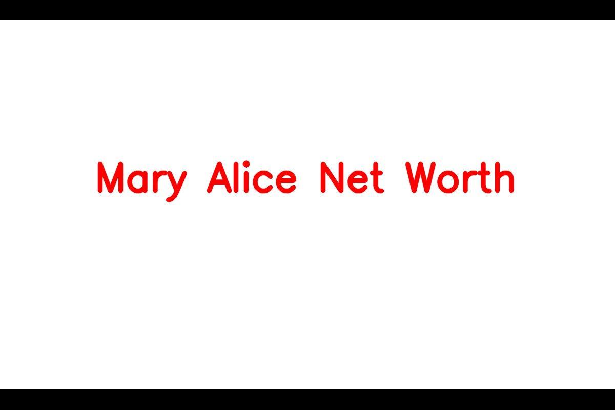 Mary Alice: A Journey to Success in the Entertainment Industry