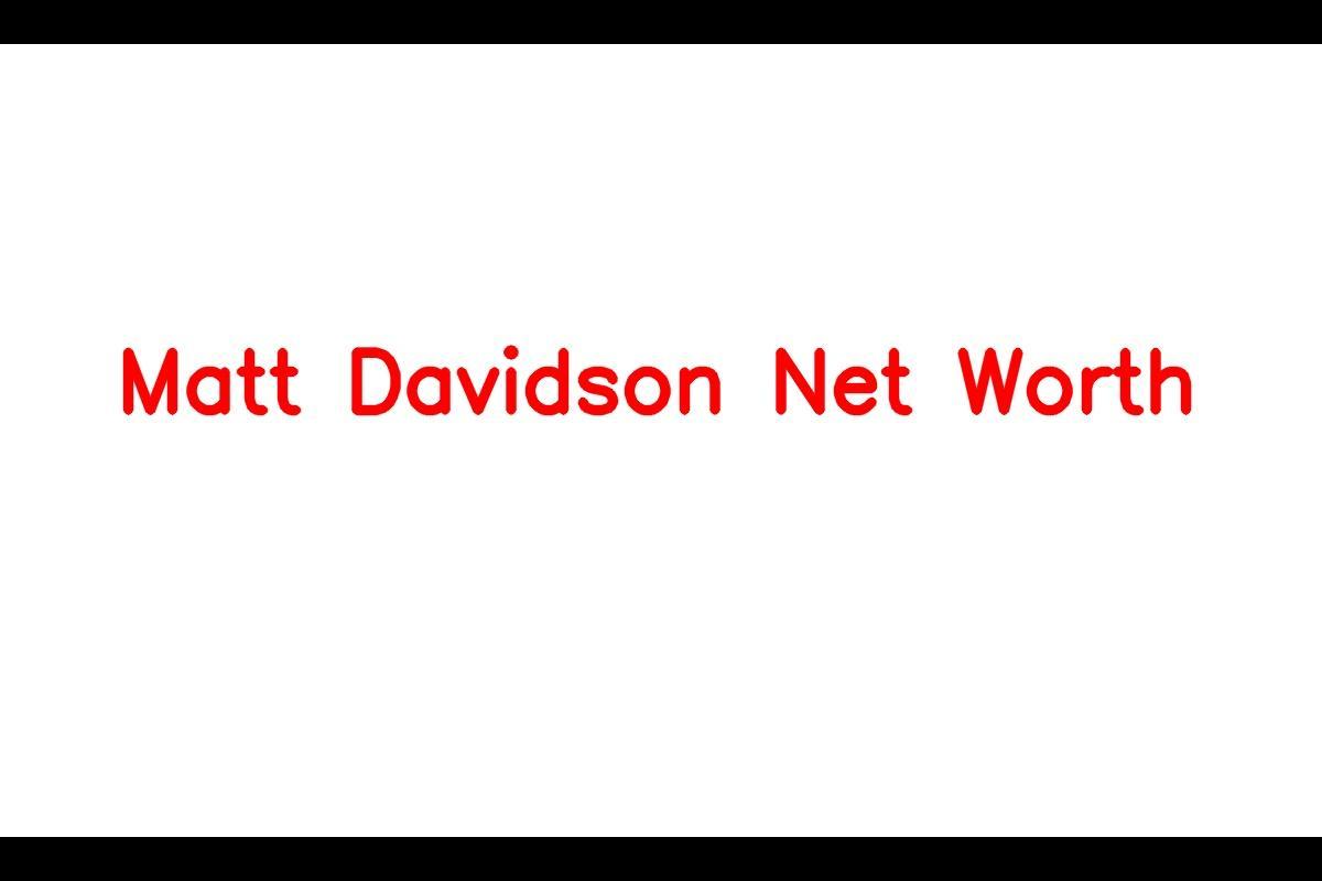 Matt Davidson: A Talented Baseball Infielder with a Net Worth of $6 Million