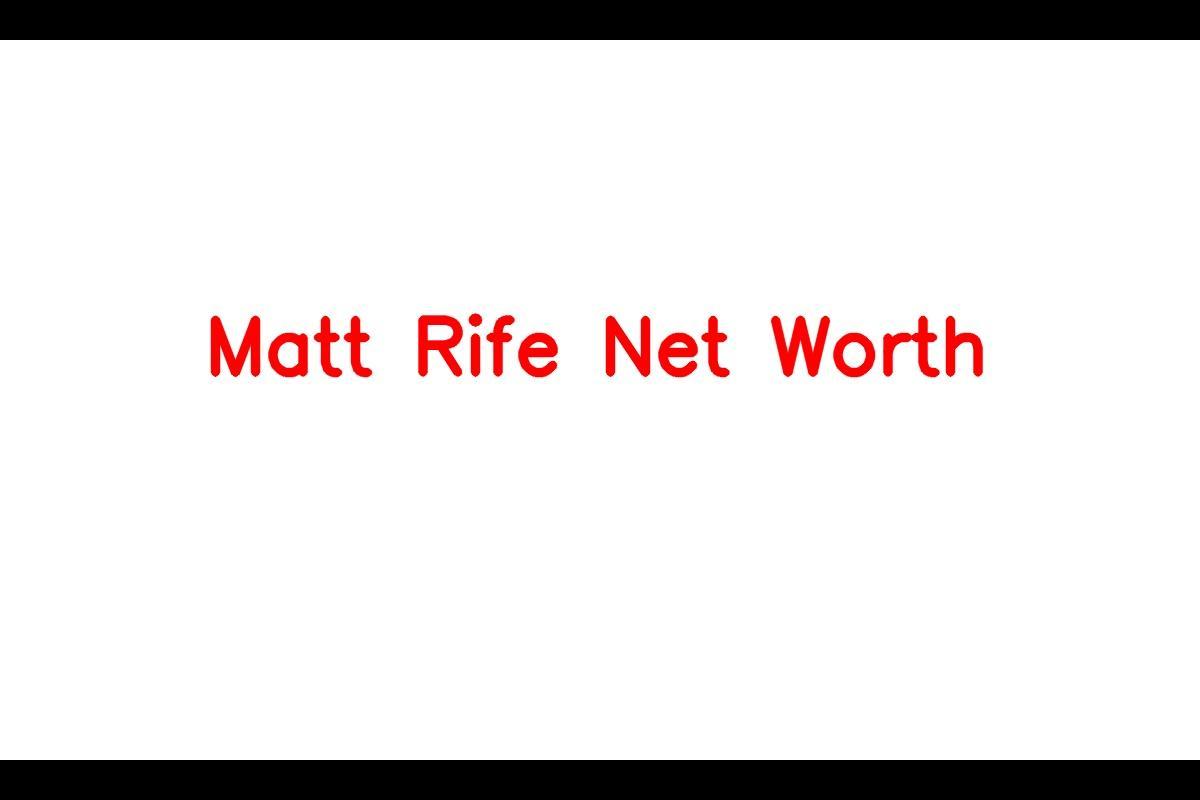 Matt Rife: A Rising Star in the Entertainment Industry