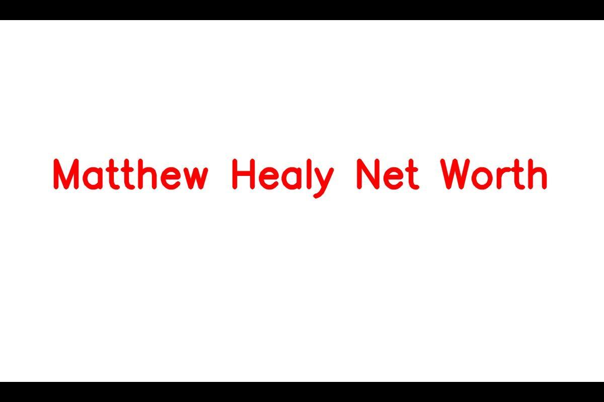 Matthew Healy Net Worth