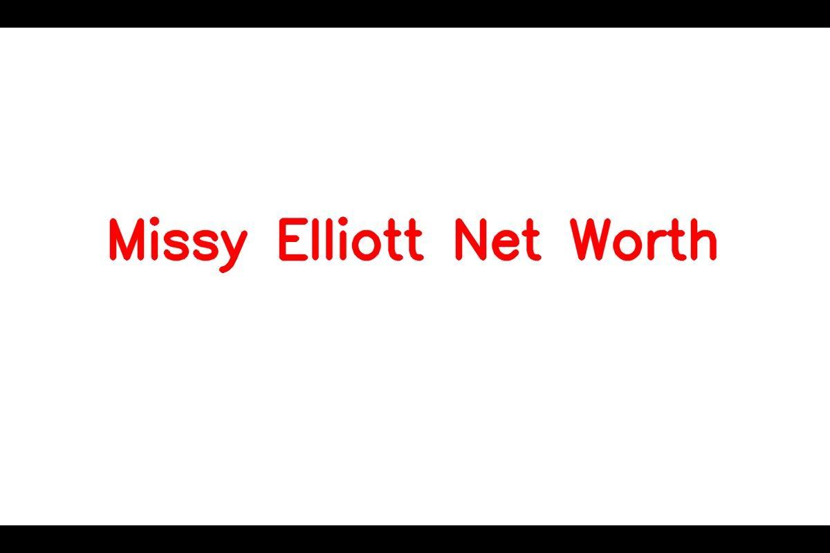 Missy Elliott: A Rap Icon with a Net Worth of $55 Million