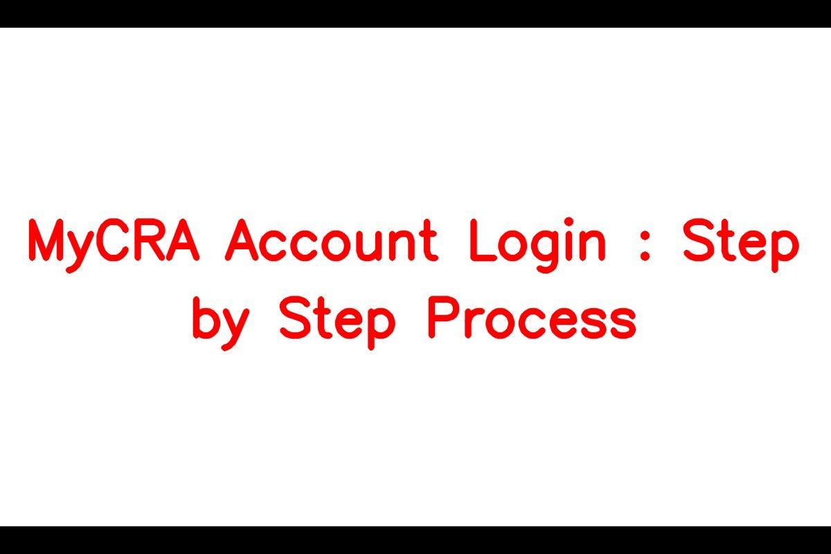 MyCRA Account Login