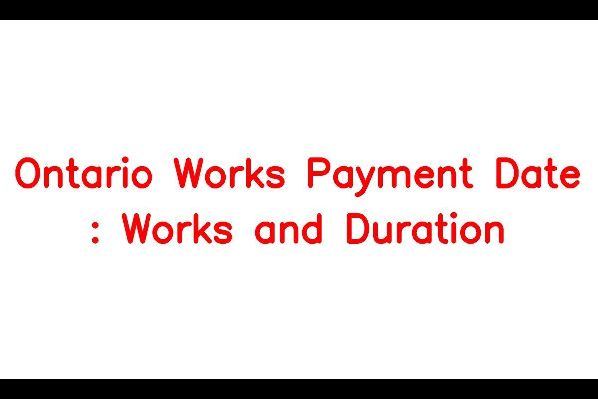 ontario-works-payment-date-understanding-ontario-works-and-its