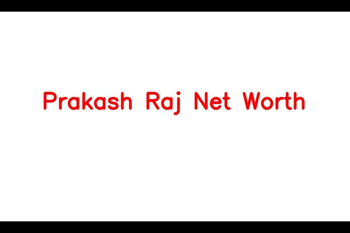 Prakash Raj - A Journey of Success